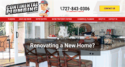 Desktop Screenshot of continentalplumbing.net